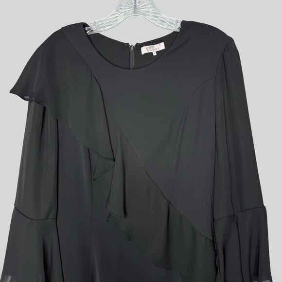 Parker Long Sleeve Ruffle Dress - Picture 2 of 4